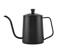 Bouilloire À Café Goutte À Goutte Avec Bec Long Et Étroit En Acier Inoxydable De 550Ml, Bouilloire À Col De Cygne Avec Couvercle Pour La Cuisine De La Maison Et Le Café