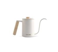 Bouilloire À Café Manuelle À Col De Cygne En Acier Inoxydable De 400 Ml/600 Ml, Compatible Avec OMBER, Accessoire De Cuisine Élégant For Café Barista(400ml White)