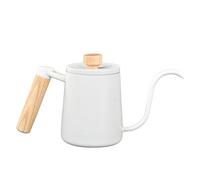 Bouilloire à café robuste en acier inoxydable de qualité alimentaire avec bec long - Idéale pour suspendre les oreilles, la préparation du café, la bouilloire pour verser sur le brassage