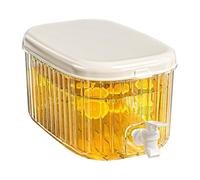Bouilloire à eau froide avec robinet - un seau de bière froide de grande capacité 5,5L avec une conception de filet filtrant pour filtrer les résidus de thé aux fruits, adapté pour une utilisation