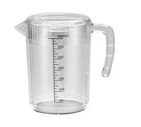 Bouilloire à eau froide, carafe avec couvercles pour réfrigérateur - Carafes transparentes de grande capacité avec mesures de manipulation du couvercle du filtre | Serviteur de boissons 2500 ml pour