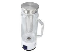 Bouilloire à Hydrogène, Générateur de Bouteille D'eau Riche en Hydrogène de 1000 Ml, Machine D'électrolyse avec Infuseur à thé, Ioniseur D'eau à Interrupteur Tactile Amovible,