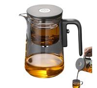 Bouilloire à infuseur à thé anti-fuite - Avec contrôle de la pression, poignée anti-brûlure | Feuilles détachables et - Pour la maison, les voyages, le bureau, le brassage, durable, facile à verser et