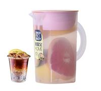 Bouilloire à jus avec couvercle et couvercle pour réfrigérateur - Grande capacité - Pas d'odeur pour la citronnelle - Pour les repas en plein air