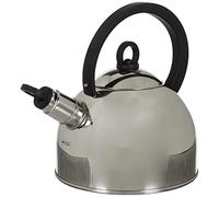 Beka Bouilloire Oslo 16303664 – Acier inoxydable – 1,5 L – Argent – Avec sifflet
