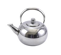 Bouilloire à sifflet 2L/3L for plaque de cuisson - Acier inoxydable épais avec filtre, compatible avec les plaques de cuisson à gaz/électriques(Gold)