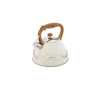 Bouilloire à sifflet en acier inoxydable 3. 5l beige