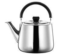 Bouilloire à Sifflet en Acier Inoxydable 3L - Théière en Acier 304 de Grade Alimentaire avec Manche Ergonomique | Compatible avec Toutes les Plaques