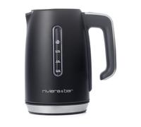 Bouilloire à température réglable RIVIERA ET BAR INOX TR 1L NOIR BBT729