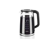 Bouilloire à température réglable Verre 1.7 L 2200 W Noir