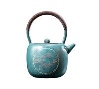 Bouilloire à Thé 1170mL Copper Teapot Household Living Room Tea Brewing Kettle Health Portable Single Pot Retro Infuseur à Thé