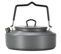 Bouilloire à thé de camping - Cafetière portable en d'aluminium de 0,8 L | Récipient d'eau bouillante extérieur léger avec poignée antidérapante isolée pour poêle randonnée Camping voyage