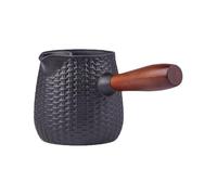 Bouilloire À Thé En Fonte | Chauffe-théière de 600 ml - Avec Manche En Bois Et Théière En Fonte - Pour Adultes et, Maison, Camping et Voyage