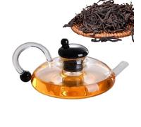 Bouilloire à thé résistante à la chaleur, théière avec infuseur, machine multifonction pour feuilles en vrac, design moderne, pratique bouilloire à boissons, pour thé, Acqu