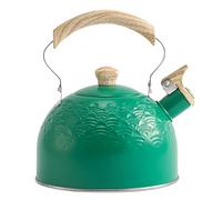 Bouilloire à thé sifflante - Corps en acier inoxydable, poignée résistante à la chaleur, sifflet d'alerte puissant, propagation thermique uniforme | Cuisinière à eau bouillante pour la famille, induct
