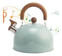 Bouilloire à thé sifflante - Petite théière en acier inoxydable avec