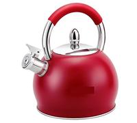 Bouilloire à thé sur la cuisinière Théière sifflante Bouilloire à thé Bouilloire à thé Bouilloire à thé en acier inoxydable 304 Bouilloire à eau Bouilloire à eau Chaudière Théière 3L Pot chauffant à