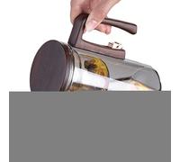 Bouilloire à thé sûre avec passoire - Portable avec feuilles en vrac et passoire à thé pour le bureau, le salon, le salon de thé