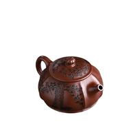 Bouilloire à Thé Théière chinoise 320 ml cafetière théière domestique en argile violette avec filtre service à thé ornements de cérémonie du vrac Infuseur à Thé