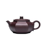 Bouilloire à Thé Théière en argile violette de 320ml, théière chinoise, cafetière domestique, rétro avec filtre, service à thé, cérémonie du Infuseur à Thé