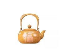 Bouilloire à Thé Vintage Handmade Copper Teapot Home Living Room Office Single Portable Kettle Tea Kung Fu Set Infuseur à Thé