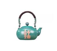 Bouilloire à Thé Vintage Handmade Copper Teapot Home Living Room Office Single Portable Kettle Tea Kung Fu Set Infuseur à Thé