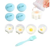 Bouilloire à œufs en silicone | Coquetiers pochés en silicone pour faire bouillir des œufs durs, fabrication d'œufs durs, moule en silicone pour