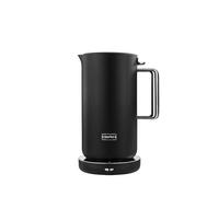 Aarke Bouilloire en acier inoxydable avec réglages de température multiples, base pivotante à 360°, fonctionnement silencieux et bec anti-goutte, capacité de 1,2 litre (Noir mat)