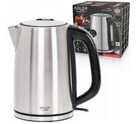 Bouilloire - ADLER - AD 1340 - Acier - 7 niveaux de température - Sans fil