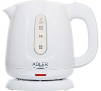 Bouilloire électrique Adler Capacité 1L puissance 850W Blanc AD 1373