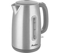Bouilloire Amica Classique Inox 1.7 L Écran LCD Gris gris