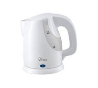 ARDES - AR1K36 Bouilloire Électrique Sans Fil d'une Capacité de 0,9 Litre Avec Arrêt Automatique et Base Rotative à 360° pour l'Eau du Thé et des Tisanes, Blanc