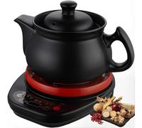 Bouilloire Automatique pour Plantes Médicinales 600 W, Idéale pour la Médecine Traditionnelle Chinoise, avec Maintien Au Chaud Pendant 8 Heures, Commutation Intelligente Et Cuve en Céramique Épais 5L