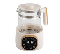 Bouilloire avec réglage de la température, chauffe-biberon avec affichage numérique LED 72 h pour garder au chaud pendant 72 heures, 600 W, 1,3 l pour biberon, thé, chocolat, café