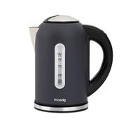 H. Koenig Bouilloire BOE52 – 1,7 L – Température réglable 40–110°C – Écran LCD – Gris mat