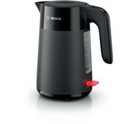 Bosch MyMoment TWK2M163 - Bouilloire électrique - grande ouverture - triple sécurité - filtre anti-calcaire - capacité 1,7 L - plastique de haute qualité - Couleur : Noir