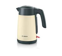 Bouilloire Bosch TWK7L467 1.7L Champagne 2400W Inox Indicateur Niveau d'Eau, Arrêt Surchauffe, Filtre Anti-Calcaire, Alimentation 220-240V