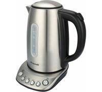 Bouilloire - BRANDT - BO1202B - 1,7 L - 5 températures + maintien au chaud - Inox et noir