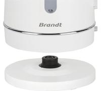 Bouilloire - BRANDT - BO1702W - 1,7 L - Socle 360° - Blanc