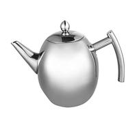 Bouilloire, cafetière robuste et épaisse à fond plat pour usage domestique (1 l/1000 ml, 12)