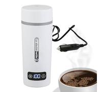 Bouilloire chauffe-eau de voiture | Bouteille chauffante électrique à ébullition 12V - Chauffe-Eau Portative | pour Road Trip, Camping, SUV, 4x4, Camping-cars, Camions, Monospaces, Véhicules de Lois