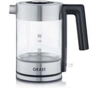 Graef Bouilloire WK300 – Verre SCHOTT DURAN & acier inoxydable, 1 L, 2200 W