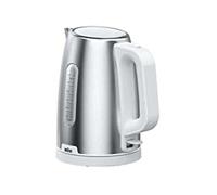 Braun Bouilloire WK 1500 – 1,7 L, 2200 W, acier inoxydable, blanc