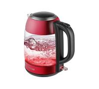 Bouilloire classique Inox Rouge 1.7 L 2200 W
