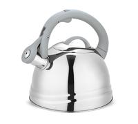 Bouilloire classique pour cuisinière avec couvercle et sifflet 2,5 L
