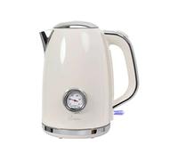 Bouilloire classique Vintage Rétro Inox Blanc 1.7 L 2200 W