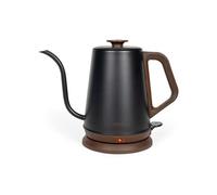 Bouilloire col de cygne DOD206 Livoo 1.2L, 1000W, acier inoxydable, versage précis coloris Noir Noir