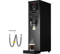Bouilloire commerciale VEVOR 20 L, distributeur d'eau chaude électrique avec tube chauffant en acier inoxydable, 2500 W, chauffage rapide par étapes, 50 L par heure