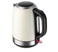 Bouilloire - CONCEPT Hausgeräte - RK3242 - Acier inoxydable - 2200W - 1 7L - Crème