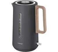 Bouilloire Concept RK3370 Gris Acier Inoxydable 1850-2200 Watt 1,7 L